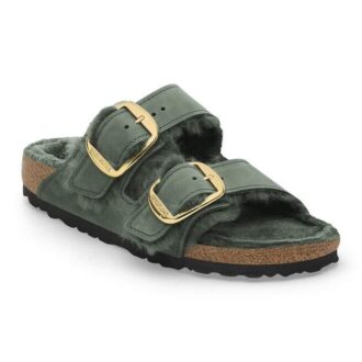 Arizona ビッグバックル シアーリング ナチュラルレザー オイルド