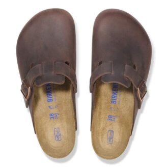 Boston Soft Footbed ナチュラルレザー オイルド