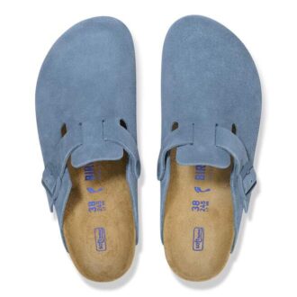Boston Soft Footbed スエードレザー エレメンタルブルー