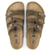 Florida Soft Footbed オイルドレザー タバコブラウン