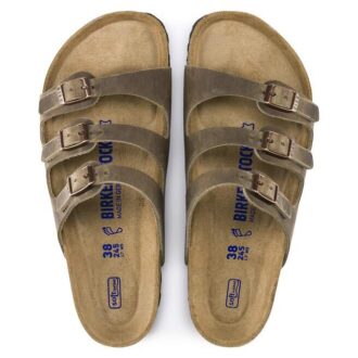 Florida Soft Footbed オイルドレザー タバコブラウン