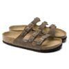 Florida Soft Footbed オイルドレザー タバコブラウン