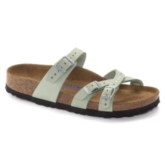 Franca Soft FootbedN ヌバックレザー 抹茶
