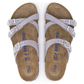Franca Soft FootbedN ヌバックレザー パープルフォグ