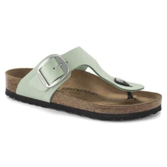 Gizeh Big Buckle ヌバックレザー 抹茶