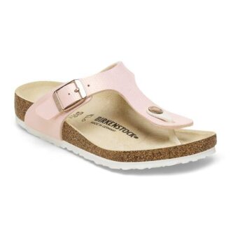 Gizeh Kids Bs Birko-Flor エンボス加工 光沢のあるライトローズ