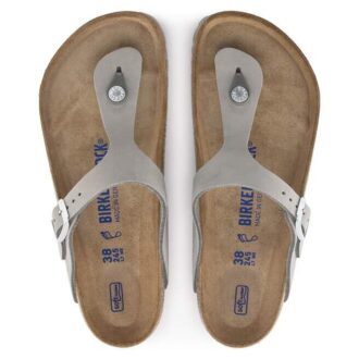 Gizeh Soft Footbed ヌバックレザー ダブグレー
