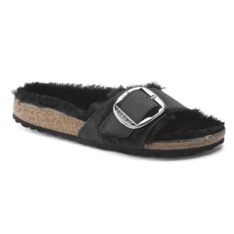Madrid Big Buckle シアリング ナチュラルレザー オイルド