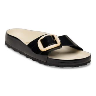 Madrid Big Buckle パール ナチュラルレザー パテント