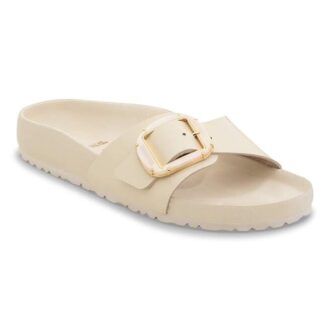 Madrid Big Buckle パール ナチュラルレザー パテント