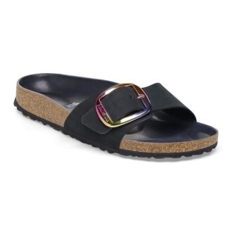 Madrid Big Buckle ヌバックレザー ブラック