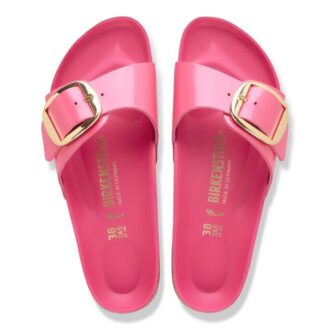 Madrid Big Buckle ナチュラルレザー パテント