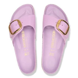 Madrid Big Buckle ナチュラルレザー パテント