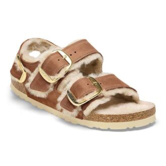 Milano Big Buckle シープスキン ナチュラルレザー オイルド