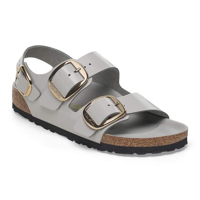Milano Big Buckle ナチュラルレザー パテント Milano Big Buckle ナチュラルレザー パテント
