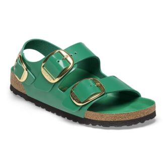 Milano Big Buckle ナチュラルレザー パテント