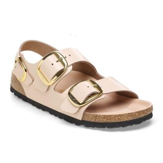 Milano Big Buckle ナチュラルレザー パテント
