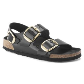 Milano Big Buckle ナチュラルレザー パテント