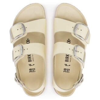 Milano Big Buckle ナチュラルレザー パテント
