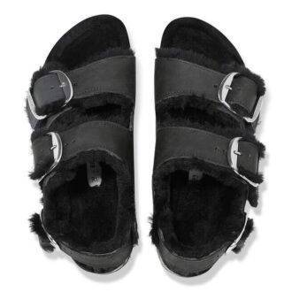 Milano Big Buckle シープスキン ナチュラルレザー オイルド