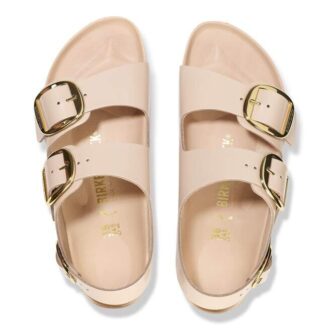 Milano Big Buckle ナチュラルレザー パテント