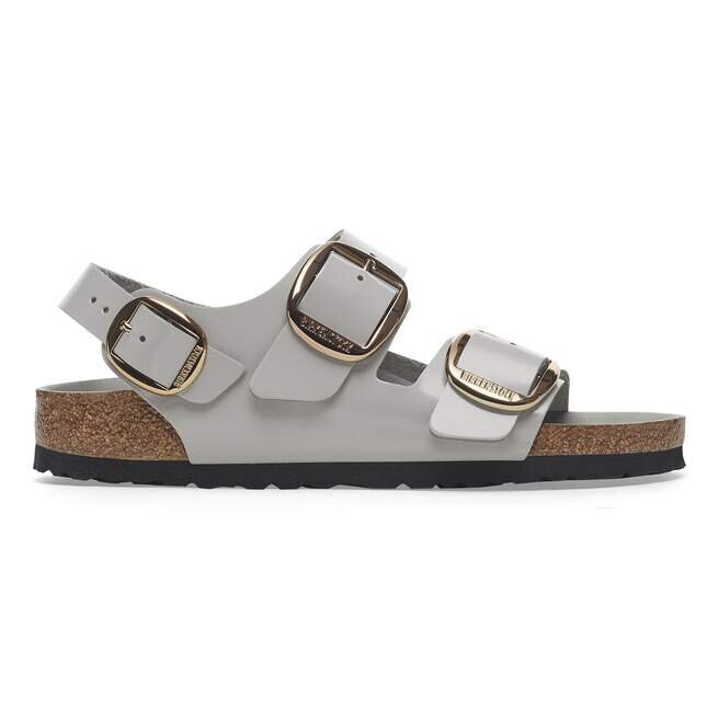 Milano Big Buckle ナチュラルレザー パテント Milano Big Buckle ナチュラルレザー パテント