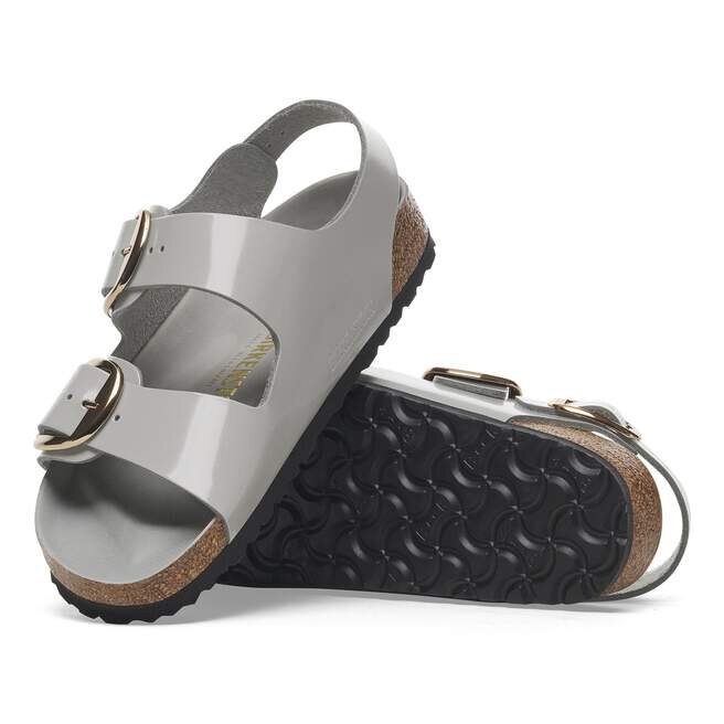 Milano Big Buckle ナチュラルレザー パテント Milano Big Buckle ナチュラルレザー パテント