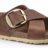 Siena Big Buckle ナチュラルレザー オイルド