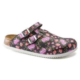ケイ・Super Grip Birko-Flor Blooming Roses Black